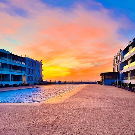 The Blue Pearl-Sensational Beach Apartment In Aourir Agadir Esterno foto