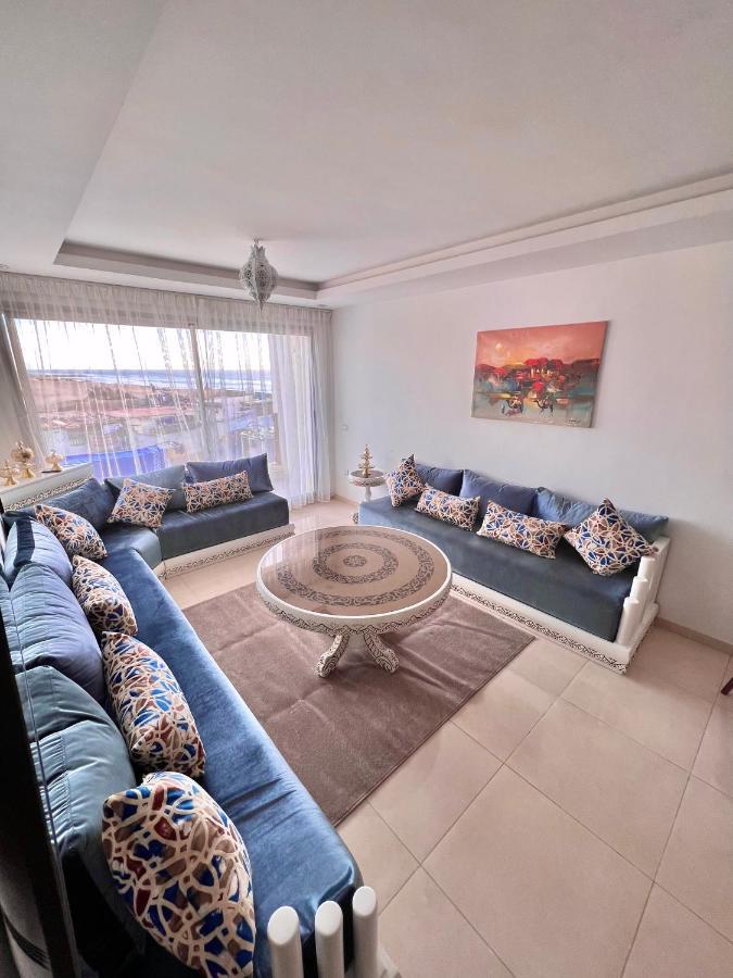 The Blue Pearl-Sensational Beach Apartment In Aourir Agadir Esterno foto