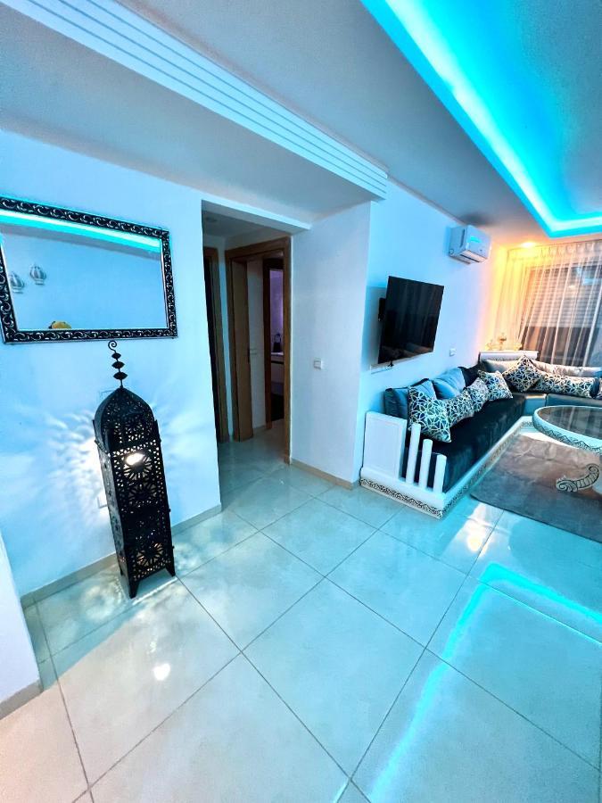 The Blue Pearl-Sensational Beach Apartment In Aourir Agadir Esterno foto