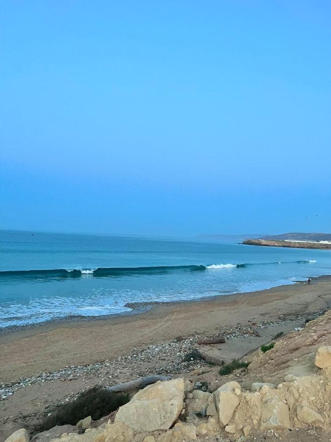 The Blue Pearl-Sensational Beach Apartment In Aourir Agadir Esterno foto