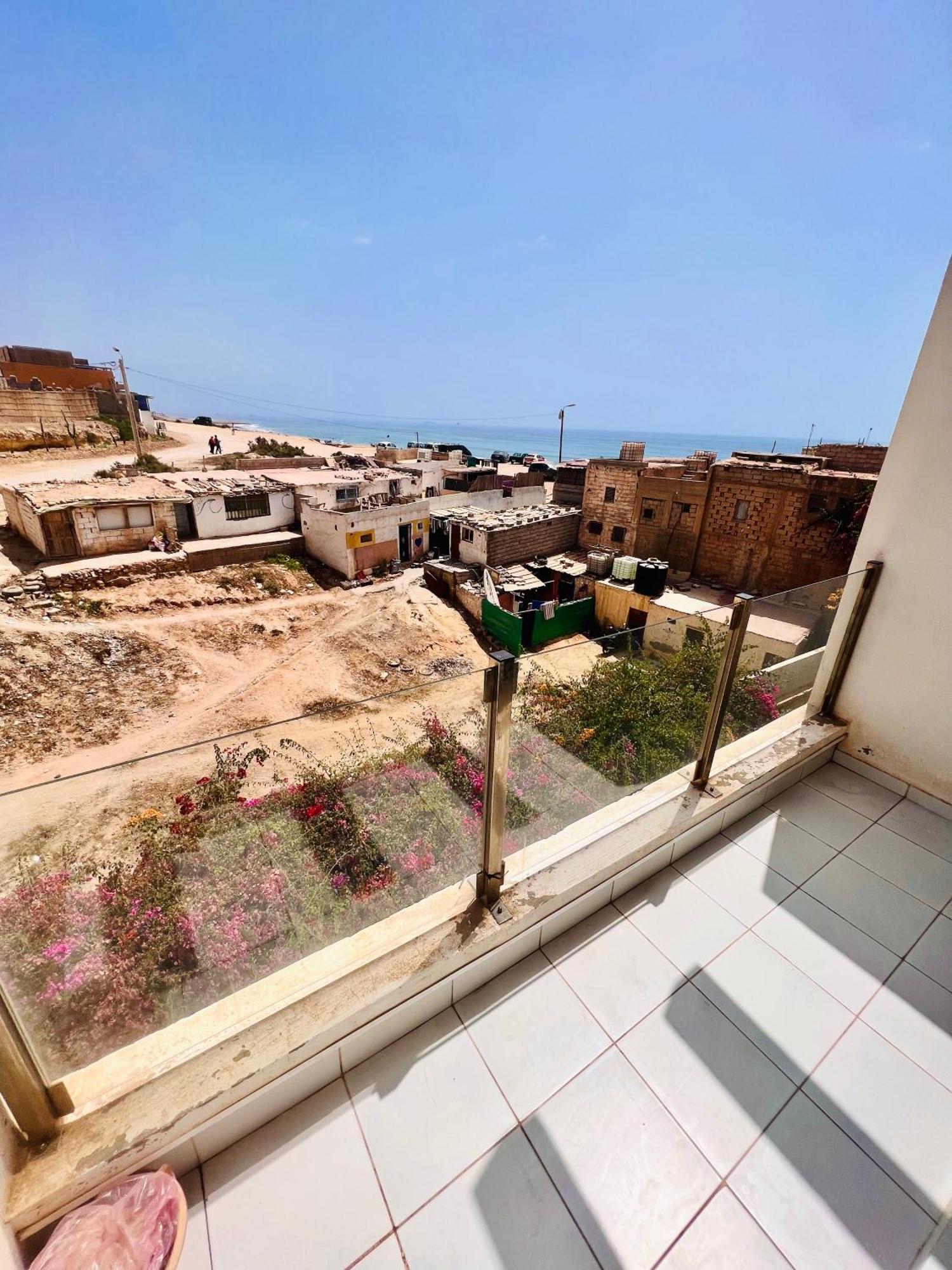 The Blue Pearl-Sensational Beach Apartment In Aourir Agadir Esterno foto